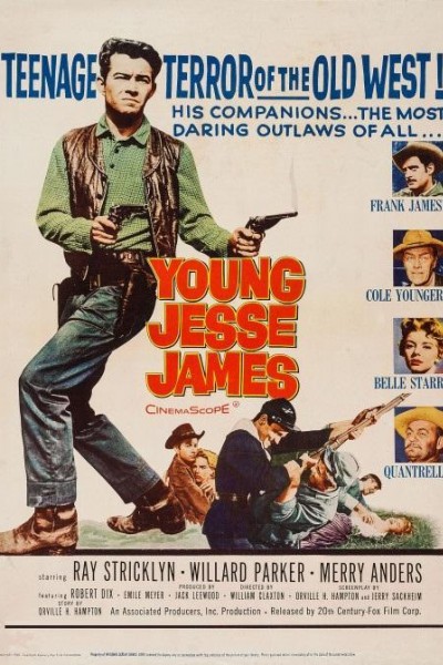 Caratula, cartel, poster o portada de Young Jesse James