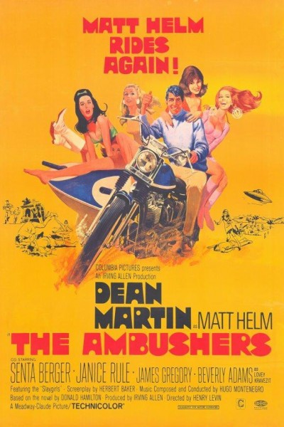 Caratula, cartel, poster o portada de Emboscada a Matt Helm