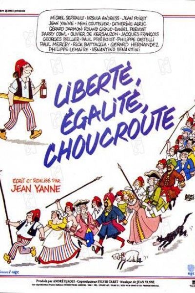 Caratula, cartel, poster o portada de Liberté, égalité, choucroute