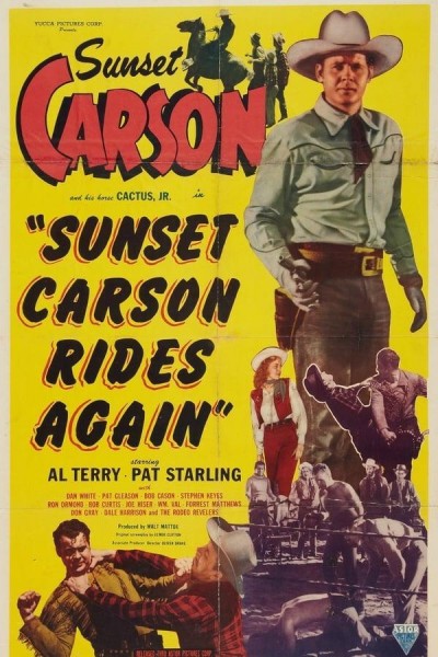 Caratula, cartel, poster o portada de Sunset carson cabalga de nuevo