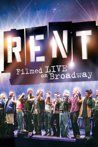 Caratula, cartel, poster o portada de Rent: Filmed Live on Broadway