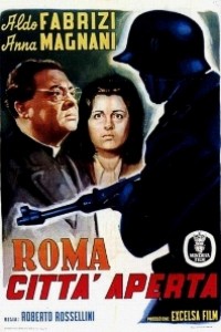 Caratula, cartel, poster o portada de Roma, ciudad abierta