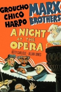 Caratula, cartel, poster o portada de Una noche en la ópera