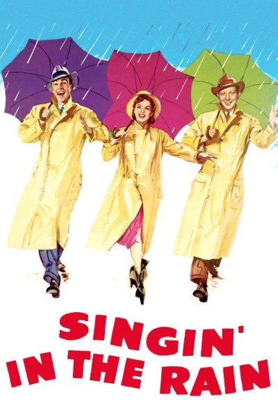 Caratula, cartel, poster o portada de Cantando bajo la lluvia