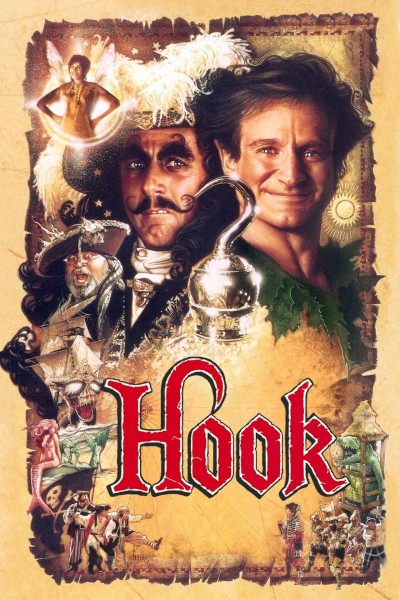 Caratula, cartel, poster o portada de Hook (El capitán Garfio)