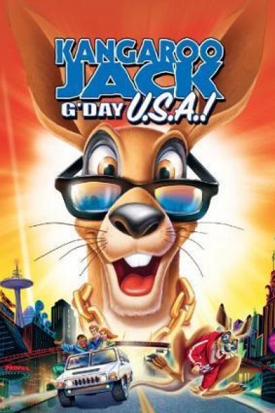 Caratula, cartel, poster o portada de Canguro Jack: ¡Hola, Estados Unidos!