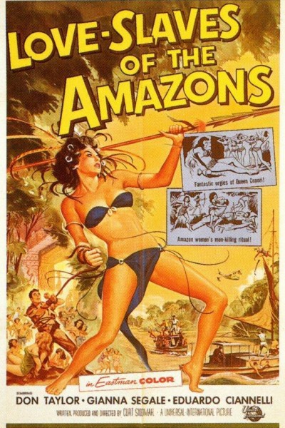 Caratula, cartel, poster o portada de Love Slaves of the Amazons