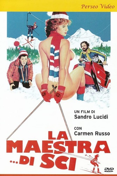 Caratula, cartel, poster o portada de La maestra del esquí