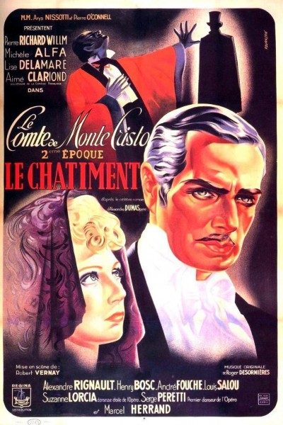 Caratula, cartel, poster o portada de Le comte de Monte Cristo, 2ème époque: Le châtiment