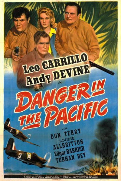 Caratula, cartel, poster o portada de Danger in the Pacific