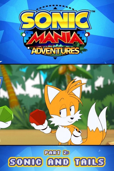Cubierta de Sonic Mania Adventures. Part 2: Sonic & Tails