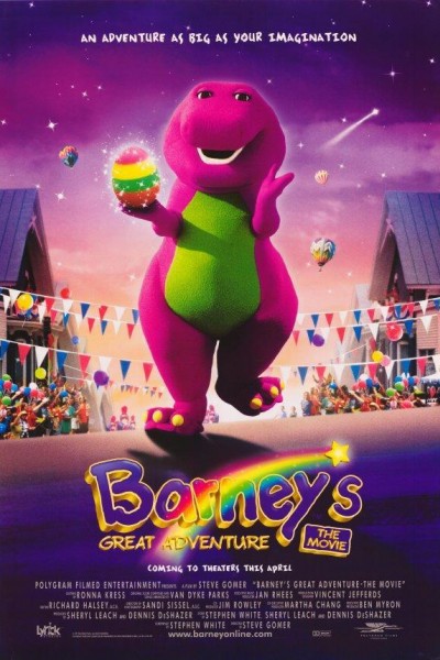 Caratula, cartel, poster o portada de Barney\'s Great Adventure