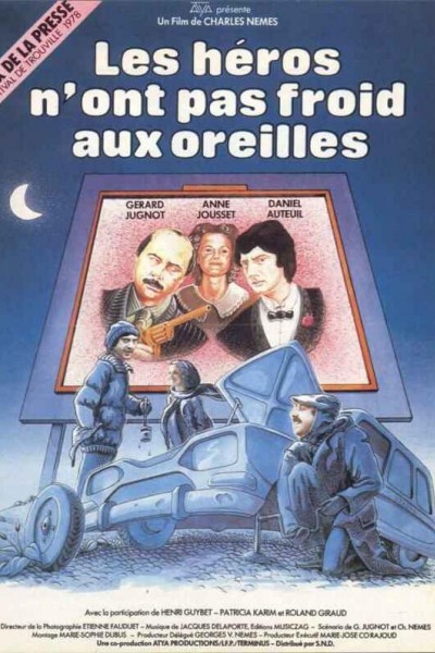 Caratula, cartel, poster o portada de Les héros n\'ont pas froid aux oreilles