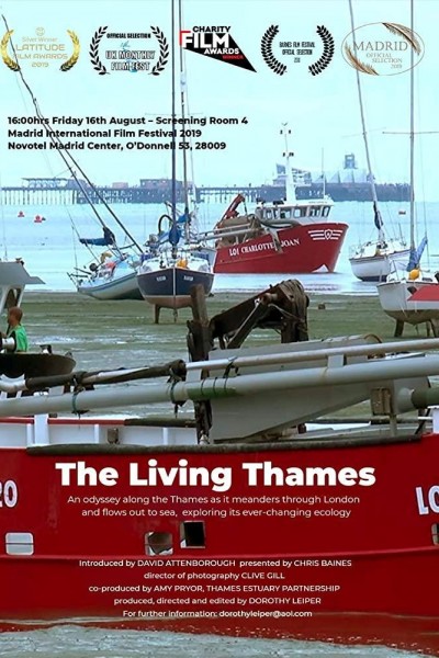 Cubierta de The Living Thames