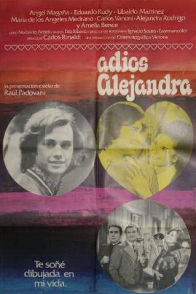 Caratula, cartel, poster o portada de Adiós Alejandra
