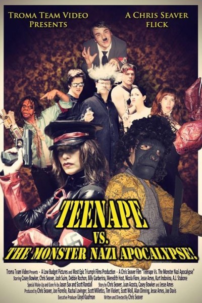 Cubierta de Teenape Vs. The Monster Nazi Apocalypse