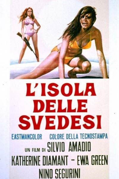 Caratula, cartel, poster o portada de La isla de las suecas