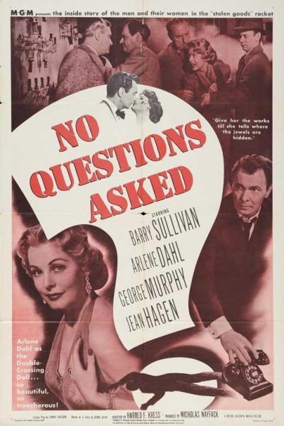 Caratula, cartel, poster o portada de No Questions Asked