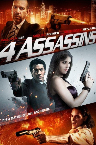 Caratula, cartel, poster o portada de Four Assassins (AKA 4 Assassins)