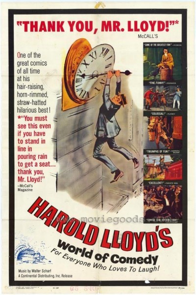 Cubierta de Harold Lloyd. El rey de la comedia