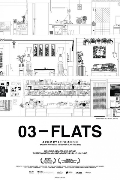 Caratula, cartel, poster o portada de 03-Flats