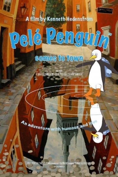 Cubierta de Pelé Penguin Comes to Town