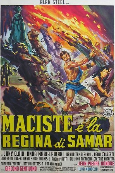 Caratula, cartel, poster o portada de Maciste contra los fantasmas