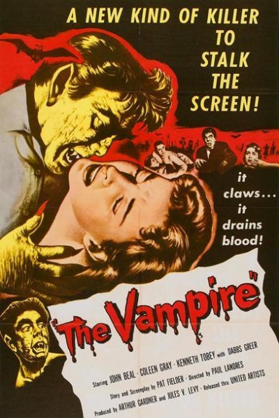 Caratula, cartel, poster o portada de The Vampire