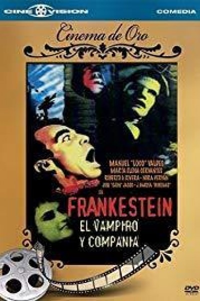 Caratula, cartel, poster o portada de Frankestein el vampiro y compañía
