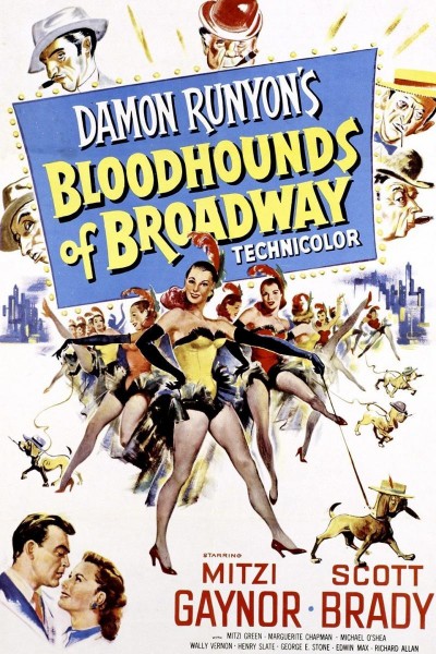 Caratula, cartel, poster o portada de Bloodhounds of Broadway