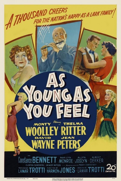 Caratula, cartel, poster o portada de As Young as You Feel