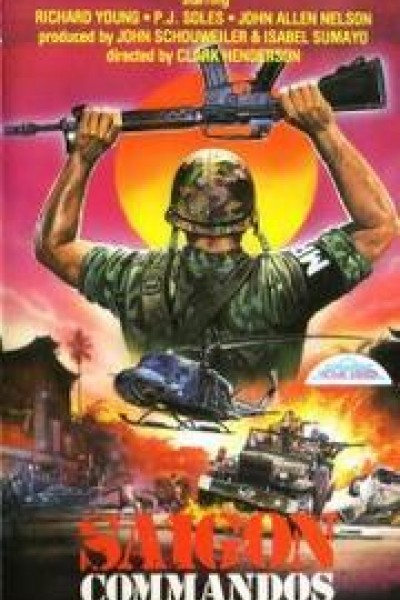Caratula, cartel, poster o portada de Saigon Comandos