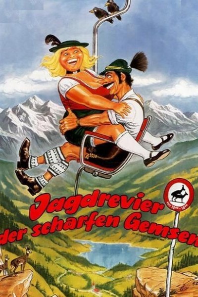 Caratula, cartel, poster o portada de Jagdrevier der scharfen Gemsen