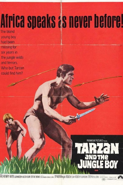 Caratula, cartel, poster o portada de Tarzán y el niño de la jungla