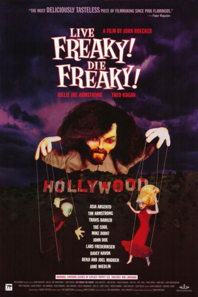 Caratula, cartel, poster o portada de Live Freaky Die Freaky