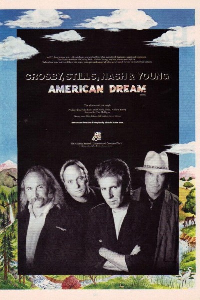 Cubierta de Crosby, Stills, Nash, & Young: American Dream (Vídeo musical)