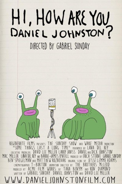 Caratula, cartel, poster o portada de Hi, How Are You Daniel Johnston?