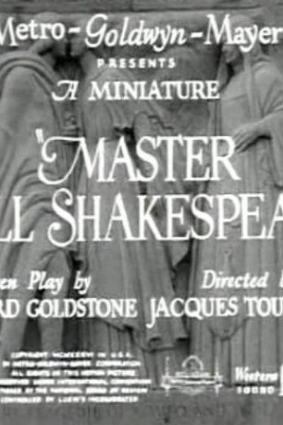 Cubierta de Master Will Shakespeare