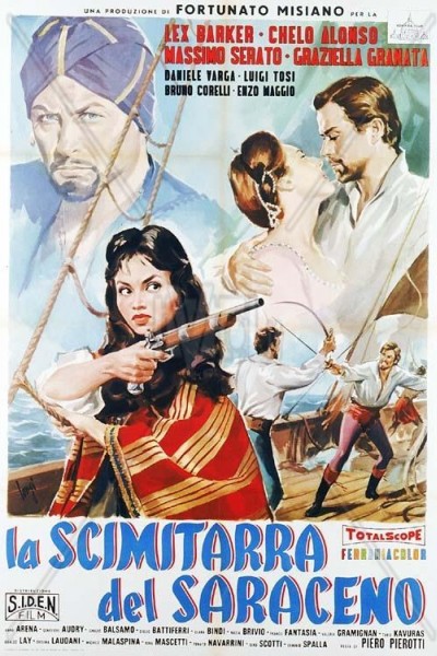 Caratula, cartel, poster o portada de La espada del sarraceno