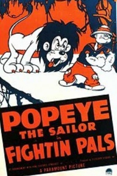Cubierta de Popeye el marino: Fightin Pals