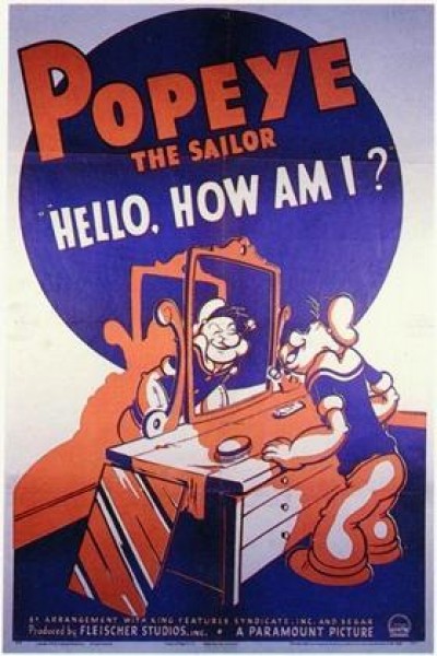 Cubierta de Popeye el marino: Hello How Am I