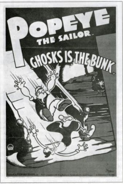 Cubierta de Popeye el marino: Ghosks Is the Bunk