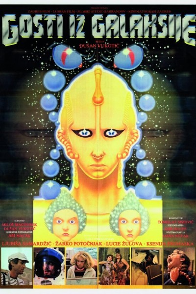 Caratula, cartel, poster o portada de Los visitantes de la galaxia