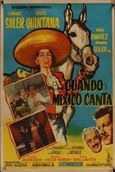 Cubierta de Cuando Mexico canta