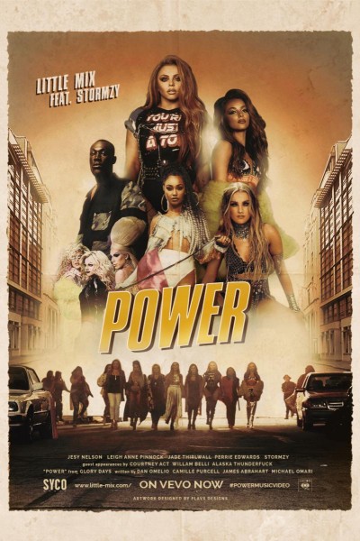 Cubierta de Little Mix feat. Stormzy: Power (Vídeo musical)