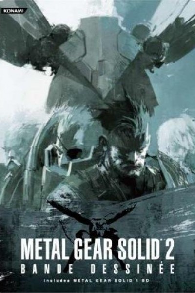 Cubierta de Metal Gear Solid 2: Digital Graphic Novel