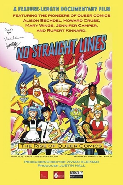 Cubierta de No Straight Lines: The Rise of Queer Comics