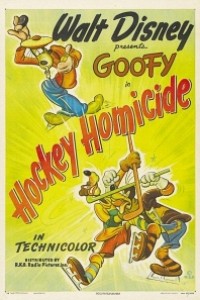 Cubierta de Goofy: Homicidio en el Hockey