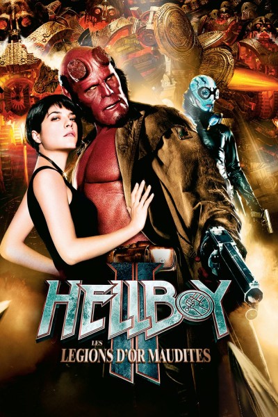 Caratula, cartel, poster o portada de Hellboy 2: El ejército dorado