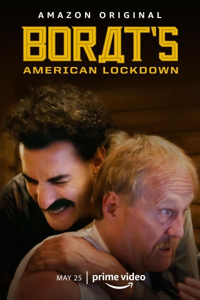 Caratula, cartel, poster o portada de El confinamiento de Borat en EEUU